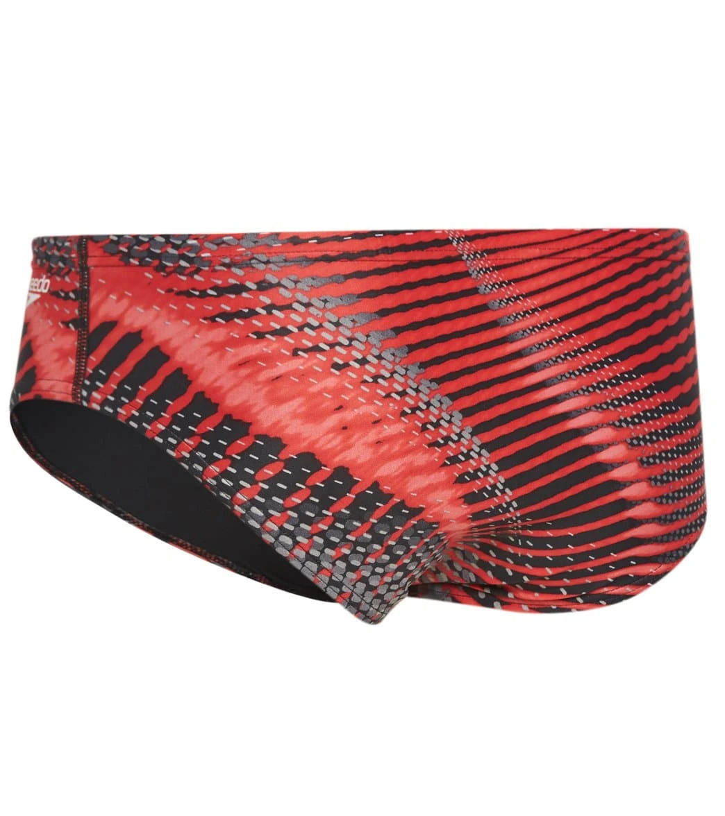 Speedo Men's Coded Riff Brief Swimsuit 2 Speedo Men's Coded Riff Brief Swimsuit - Image 2