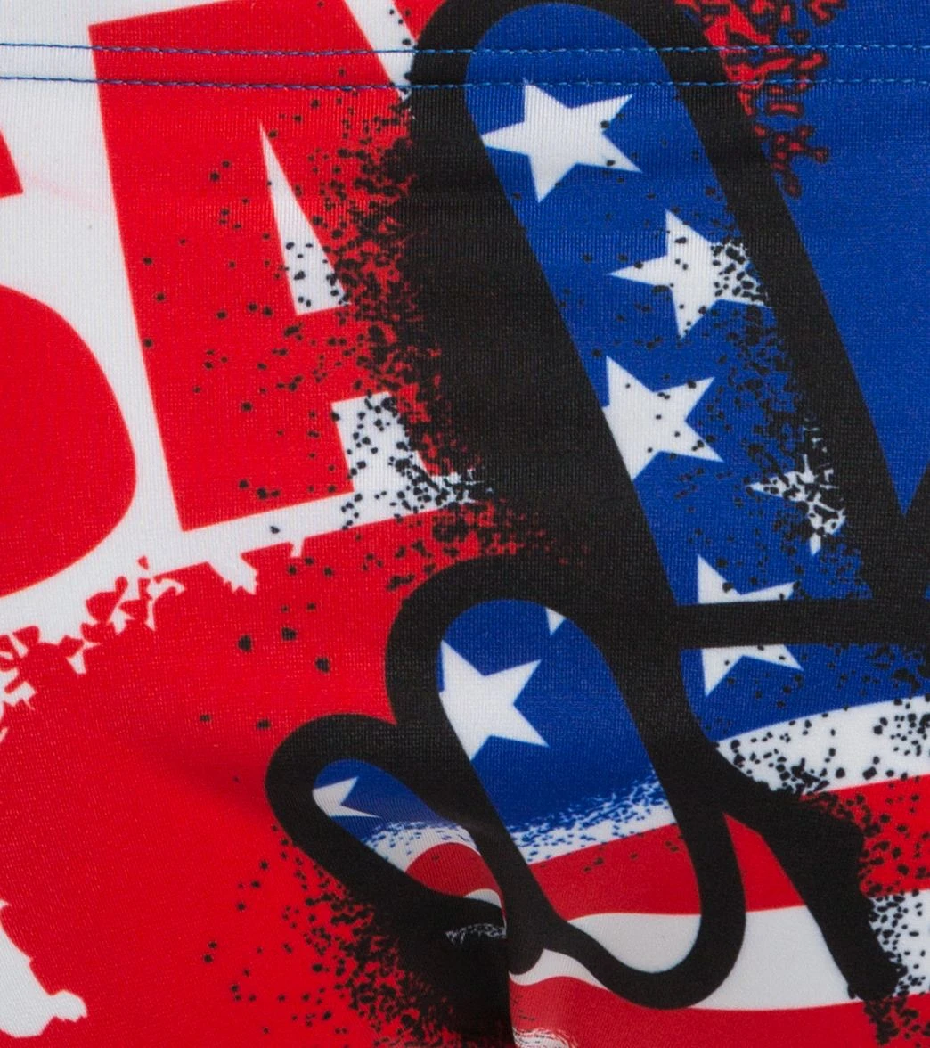 TURBO Men's USA Victory Water Polo Brief 3 TURBO Men's USA Victory Water Polo Brief - Image 3