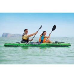 Intex Challenger K2 Kayak W/ 86" Aluminum Oars & High-Output Pump 7 Intex Challenger K2 Kayak W/ 86" Aluminum Oars & High-Output Pump -Cheap Swimming Gear 7159154147496 4
