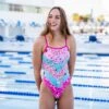 Sporti X Emma Weyant Patchwork Micro Back One Piece Swimsuit