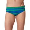 Speedo Men's Contort Stripes Brief Swimsuit