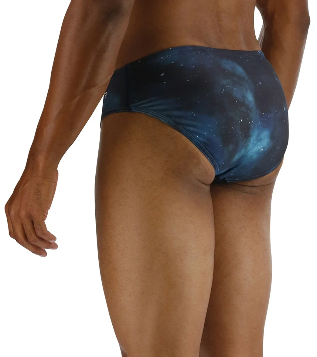 TYR Men's Cosmic Night Racer Brief Swimsuit 6 TYR Men's Cosmic Night Racer Brief Swimsuit - Image 6