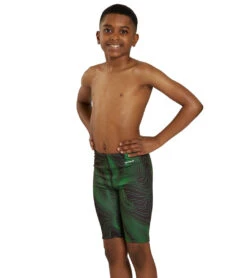 HydroLast Sonar Waves Jammer Swimsuit Youth (22 - 28) 8 HydroLast Sonar Waves Jammer Swimsuit Youth (22 - 28) -Cheap Swimming Gear 7595543101608 green 3a