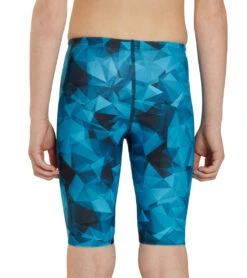 Fractalicious Jammer Swimsuit Youth (22 - 28) -Cheap Swimming Gear 7595556634792 blue 6a