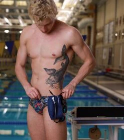 Arena Men's Drew Kibler Skulls/Rose Brief Swimsuit 14 Arena Men's Drew Kibler Skulls/Rose Brief Swimsuit -Cheap Swimming Gear 7672069685416 skullsroses 7a