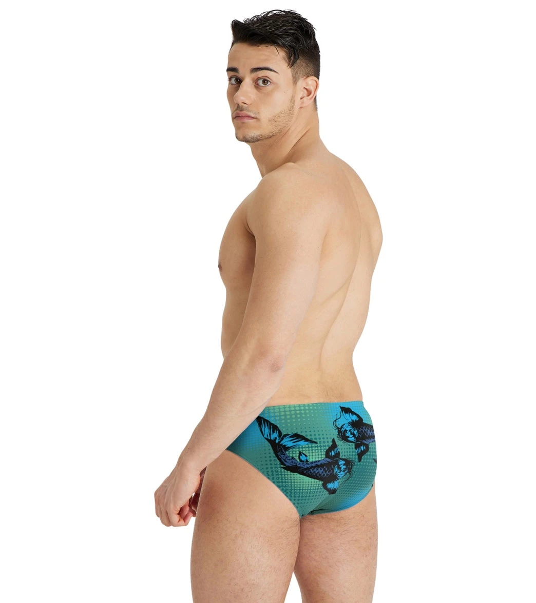 Arena Men's Drew Kibler Fishes Brief Swimsuit 2 Arena Men's Drew Kibler Fishes Brief Swimsuit - Image 2