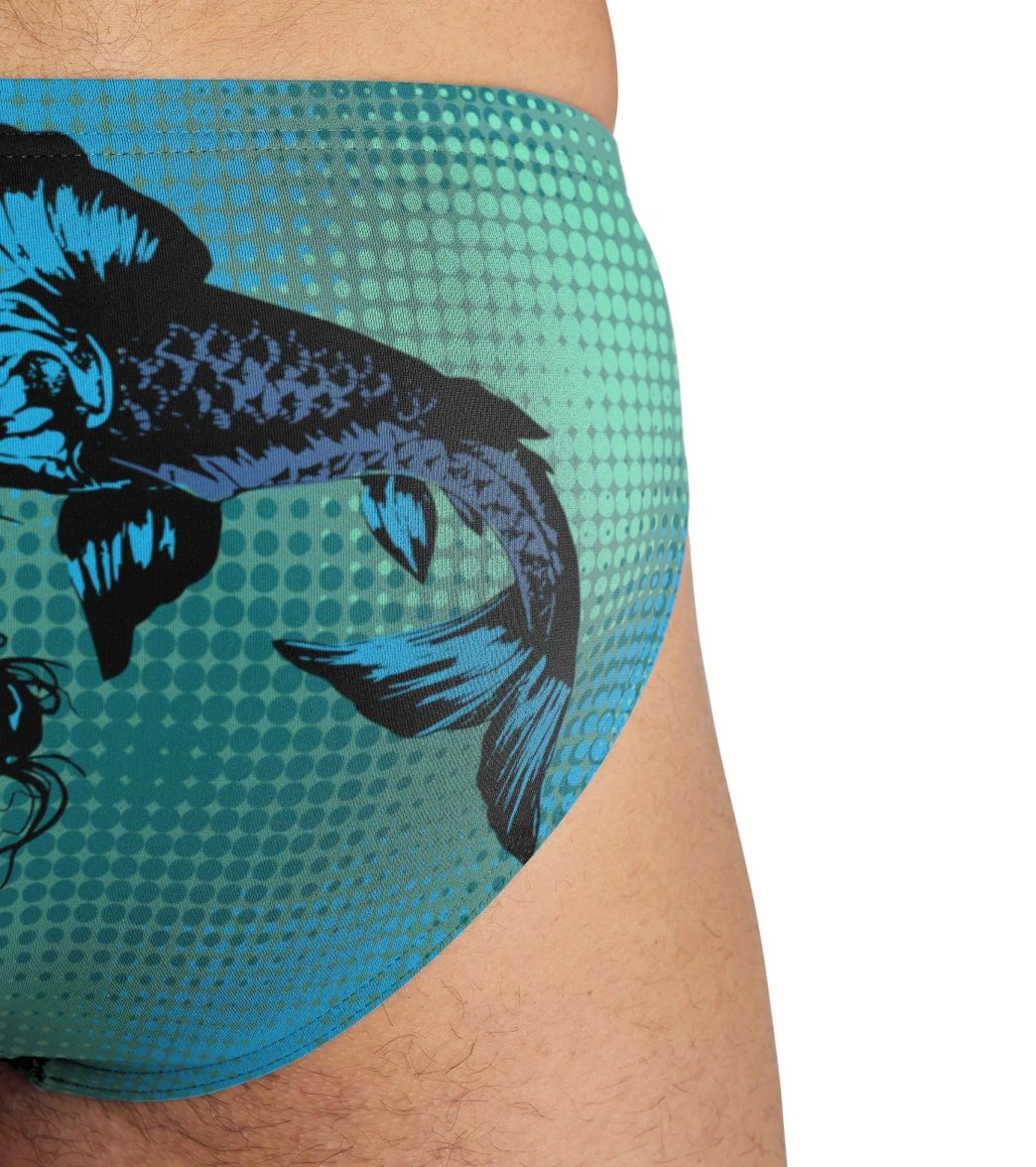 Arena Men's Drew Kibler Fishes Brief Swimsuit 5 Arena Men's Drew Kibler Fishes Brief Swimsuit - Image 5