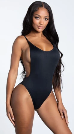 Yandy Vintage Lifeguard One Piece Swimsuit -Cheap Swimming Gear EY 3776 BLK 3 YANDY PS06232021