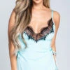 Fantasy Elise Lace Chemise Set