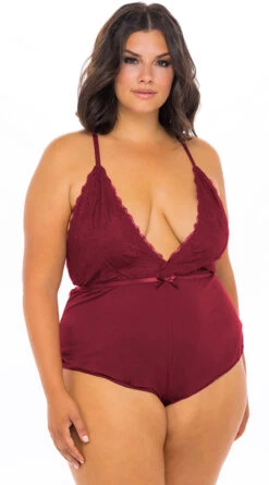Plus Size Breakfast In Bed Romper -Cheap Swimming Gear OL LG 11633X RBB ALT BA 2021NOV43332