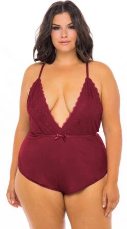 Plus Size Breakfast In Bed Romper