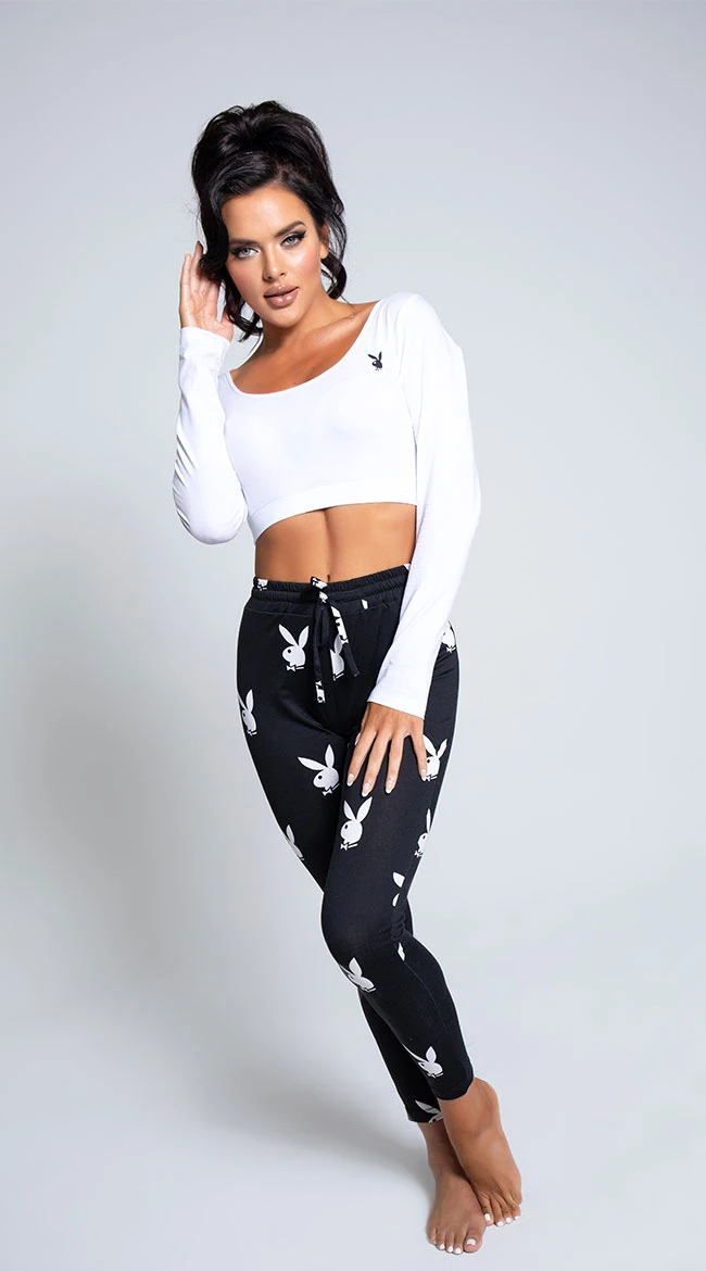 Playboy Celebrity Lounge Pant Set 7 Playboy Celebrity Lounge Pant Set - Image 7