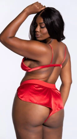 Playboy Plus Size Dream On Satin Lounge Set 19 Playboy Plus Size Dream On Satin Lounge Set -Cheap Swimming Gear PB PBL5014X RED 9 YANDY PS11112021