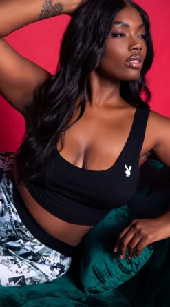 Playboy Plus Size Got It Covered Lounge Short Set 23 Playboy Plus Size Got It Covered Lounge Short Set -Cheap Swimming Gear PB PBL5016X BW 4 EDS YANDY 2021PBHOLIDAY