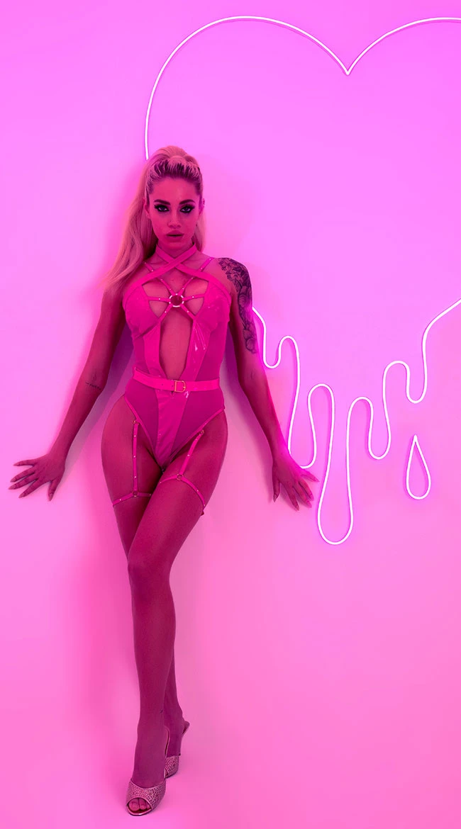 Roma Vinyl Vengeance Bodysuit 5 Roma Vinyl Vengeance Bodysuit - Image 5