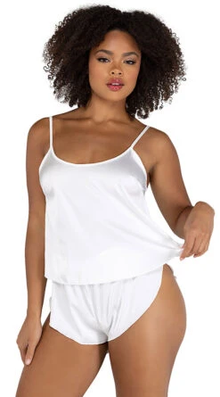 Roma Tulip Dreams Satin Short Set 9 Roma Tulip Dreams Satin Short Set -Cheap Swimming Gear RM LI505 Wht 2021DEC43200