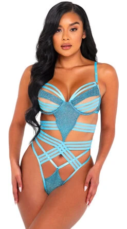 Roma Shimmering Bondage Teddy 11 Roma Shimmering Bondage Teddy -Cheap Swimming Gear RM LI518 BB 2022APRIL47919