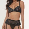 Skirting The Issue Bra Set